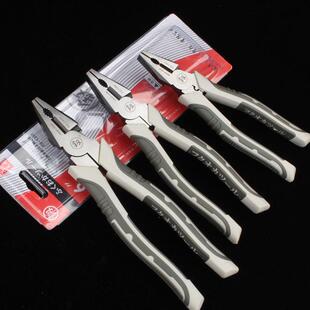 工业级电工钢丝钳子 6寸 7寸 8寸 老虎钳福冈工具断线 线钳家用剪