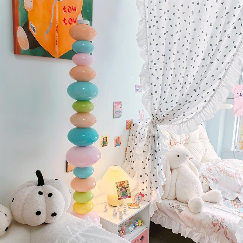 卧室卫生间门对床隔断帘免打孔窗帘屏风黑色蝴蝶结裙摆花边遮挡帘