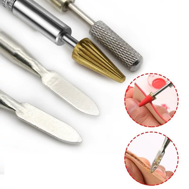 DIY手工皮革皮具工具边油笔封边补边涂边笔 边油棒不锈钢边油