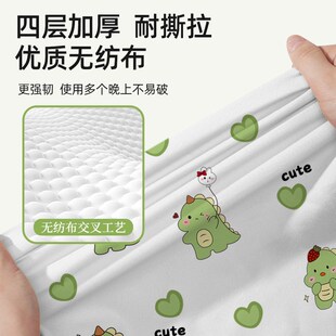 一次性床单被罩枕套床笠款四件套加厚不跑位旅行酒店单双人隔脏