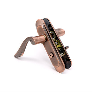 通用型卫生间门锁不带钥匙厕所浴室锁把手家用洗手间平开凹面执手