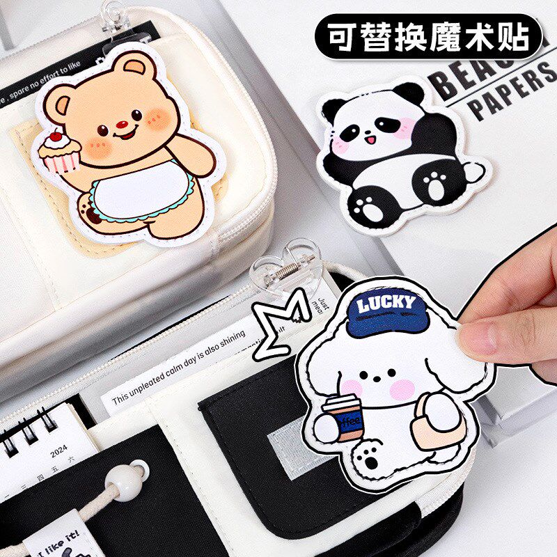 黑色笔袋女生2025新款小众不撞款初中生大容量学霸高颜值铅笔盒