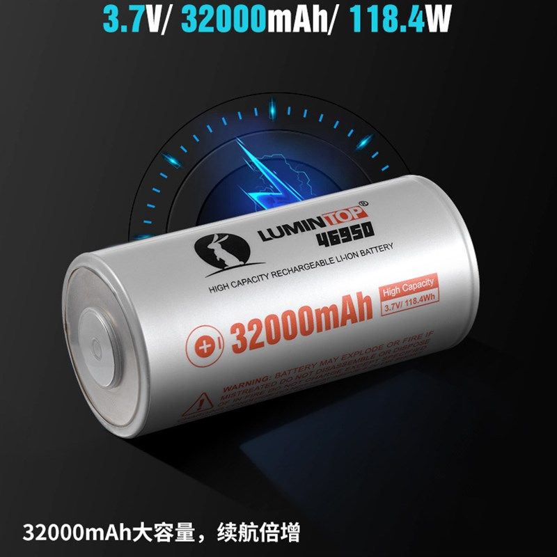 Thanos灭霸2.0手电筒强光 超长续航远射双光源防水户外探照充电灯