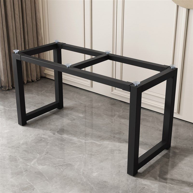 铁艺桌腿支架商用桌架办公桌桌脚餐桌茶几吧台底座支撑架支持定制