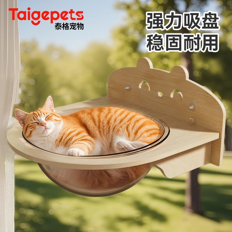 猫吊床猫窝四季通用太空舱窗户猫吊篮吸盘悬挂猫床晒太阳神器透明,宠物/宠物食品及用品,猫窝/屋/帐篷/沙发,淘宝优惠券,粉丝福利购,淘宝优惠卷