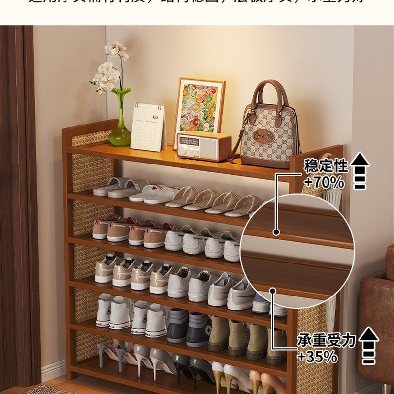 入户多层鞋架家用门口进门电梯口置物架楼道靠墙鞋柜收纳新款2025,收纳整理,鞋子收纳架,淘宝优惠券,粉丝福利购,淘宝优惠卷