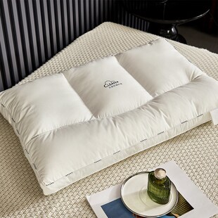 奥若拉枕头枕芯云净抗菌防螨蚕丝枕头芯全棉清爽透气助眠枕护颈枕