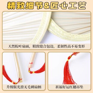 扇子夏季 大蒲扇老式 舞蹈手工芭蕉扇儿童婴儿家用便携凉快扇子HWJ