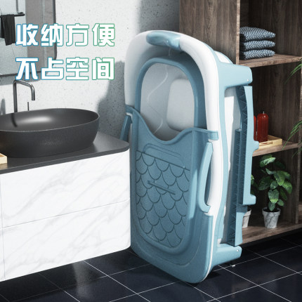 加大号成人洗澡桶浴缸浴盆高位泡澡桶全身洗澡盆加厚浴桶塑料家用