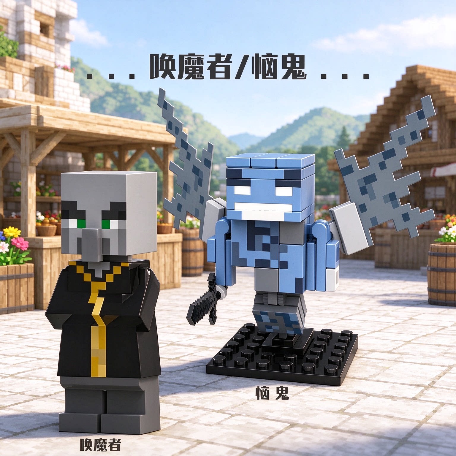 唤魔者灾厄村民恼鬼掠夺者小人仔