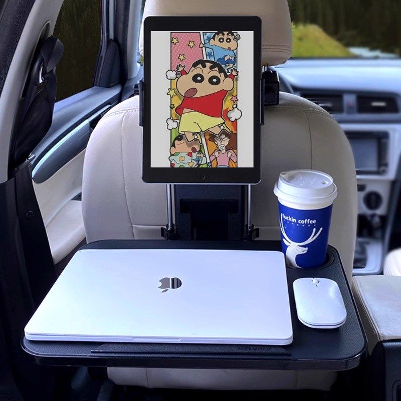 车载小桌板后排折叠桌子汽车餐桌吃饭多功能后座笔记本支架通用,汽车用品/电子/清洗/改装,车用笔记本架,淘宝优惠券,粉丝福利购,淘宝优惠卷