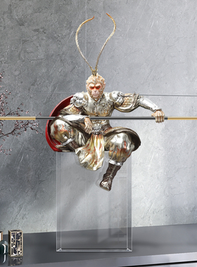 斗战胜佛摆件客厅玄关酒柜家居饰品办公室摆设孙悟空乔迁开业送礼