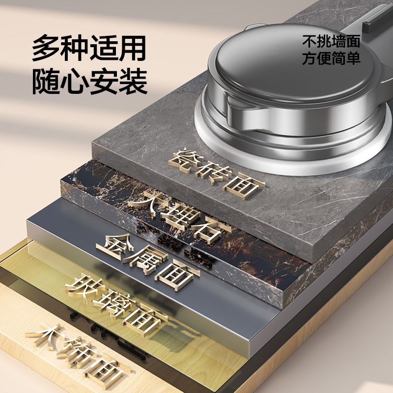 卫生间吹风机吸盘支架免打孔壁挂式浴室墙上太空铝风筒收纳置物架,家庭/个人清洁工具,吹风机置物架,淘宝优惠券,粉丝福利购,淘宝优惠卷