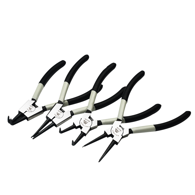 卡簧钳子套装内外两用多功能大号挡圈挡线卡黄钳内弯外弯卡环钳小