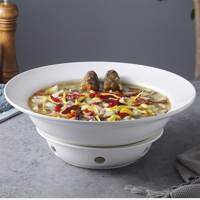 大二专用碗水煮鱼盆酸菜鱼碗汤碗大碗香辣虾大码大号酒店陶瓷菜盆