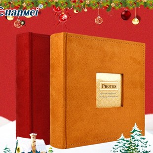 家庭相册本插页式相簿6寸7寸宝宝成长纪念册影集可写字留言记录册