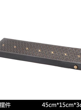 新中式茶具托盘组合摆件茶室客厅创意家居饰品样板房间茶几软装