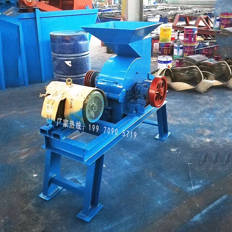 200500封闭式中小型碎沙设备锤子锤式打砂机少量矿样打矿机制沙机