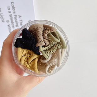 韩国网状头绳2022年新款皮筋女扎头发毛巾圈发圈夏季头饰儿童发绳