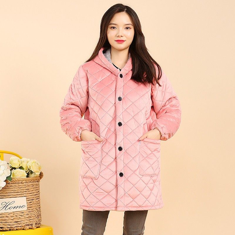 加绒加厚罩衣男女加棉围裙保暖厨房家务棉衣外套劳保工作服,家庭/个人清洁工具,围裙,淘宝优惠券,粉丝福利购,淘宝优惠卷