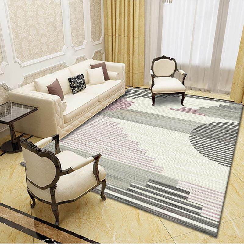 北欧地毯客厅卧室茶几地垫网红家用沙发防滑床边毯轻奢满铺房间