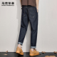 马克华菲牛仔裤 子 复古原色高级感痞帅直筒长裤 男2026新款 潮牌美式