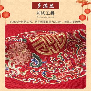 桌布茶几布防水餐桌新中式 新款 台桌布客厅防烫家用结婚长方形棉麻
