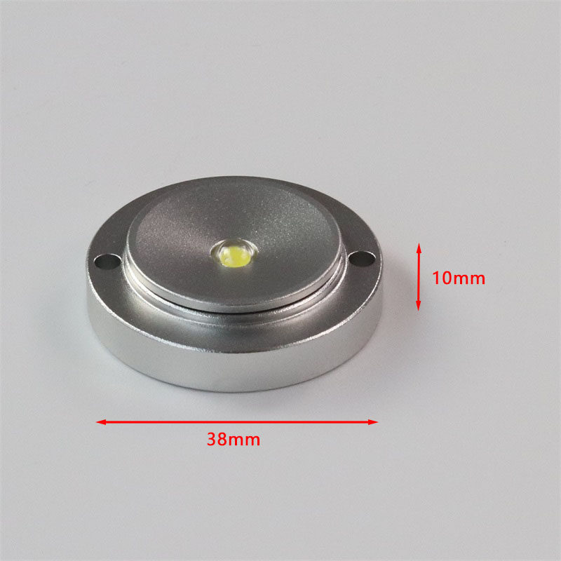 1W迷你小射灯LED珠宝展柜灯玻璃首饰盒展示灯微型超薄明装吸顶灯,家装灯饰光源,明装射灯,淘宝优惠券,粉丝福利购,淘宝优惠卷