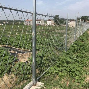 刀片刺网防爬防盗刀刺网防猫网刀片焊接网斜方孔护栏围网刺绳加厚
