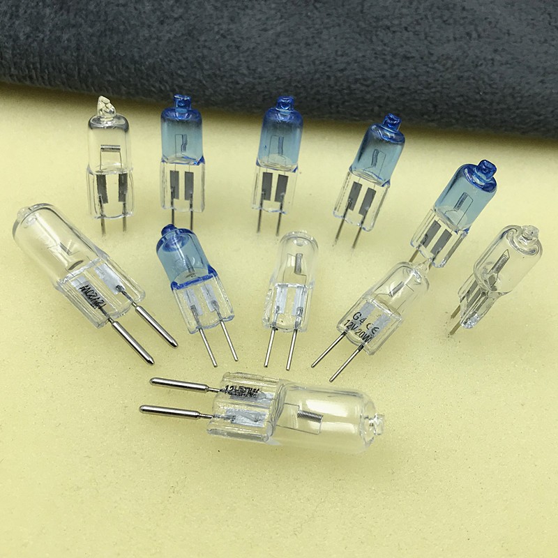 高亮吊灯12V10W20W卤钨灯泡G4水晶小插泡油烟机镜子灯台灯LED灯珠