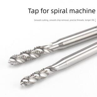 日本进口加长螺旋丝锥M2M2.5M3M3.5M4M5M6*1M7M8M10*100X150攻丝