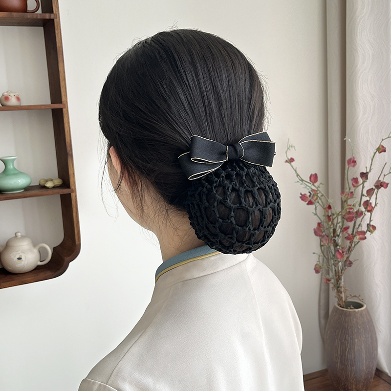 头花女职业护士发网盘头发网兜