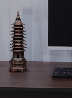 铜文昌塔摆件十三层9层文昌塔13层客厅大号书房办公室摆设工艺品