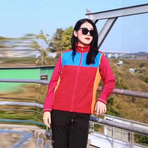 马甲外套女秋冬防风防水立领加绒保暖衫户外运动服登山背心冲锋衣