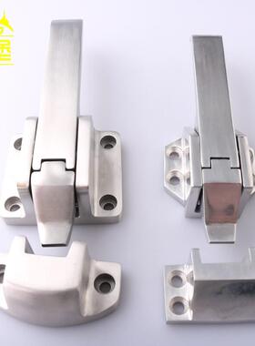 DK615-2A-4不锈钢工业柜门搭扣 工具箱行李箱锁扣 机械设备门搭扣