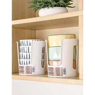 チュシンミ 置物架橱柜沥水日系碗架 小碗收纳架厨房饭碗立式