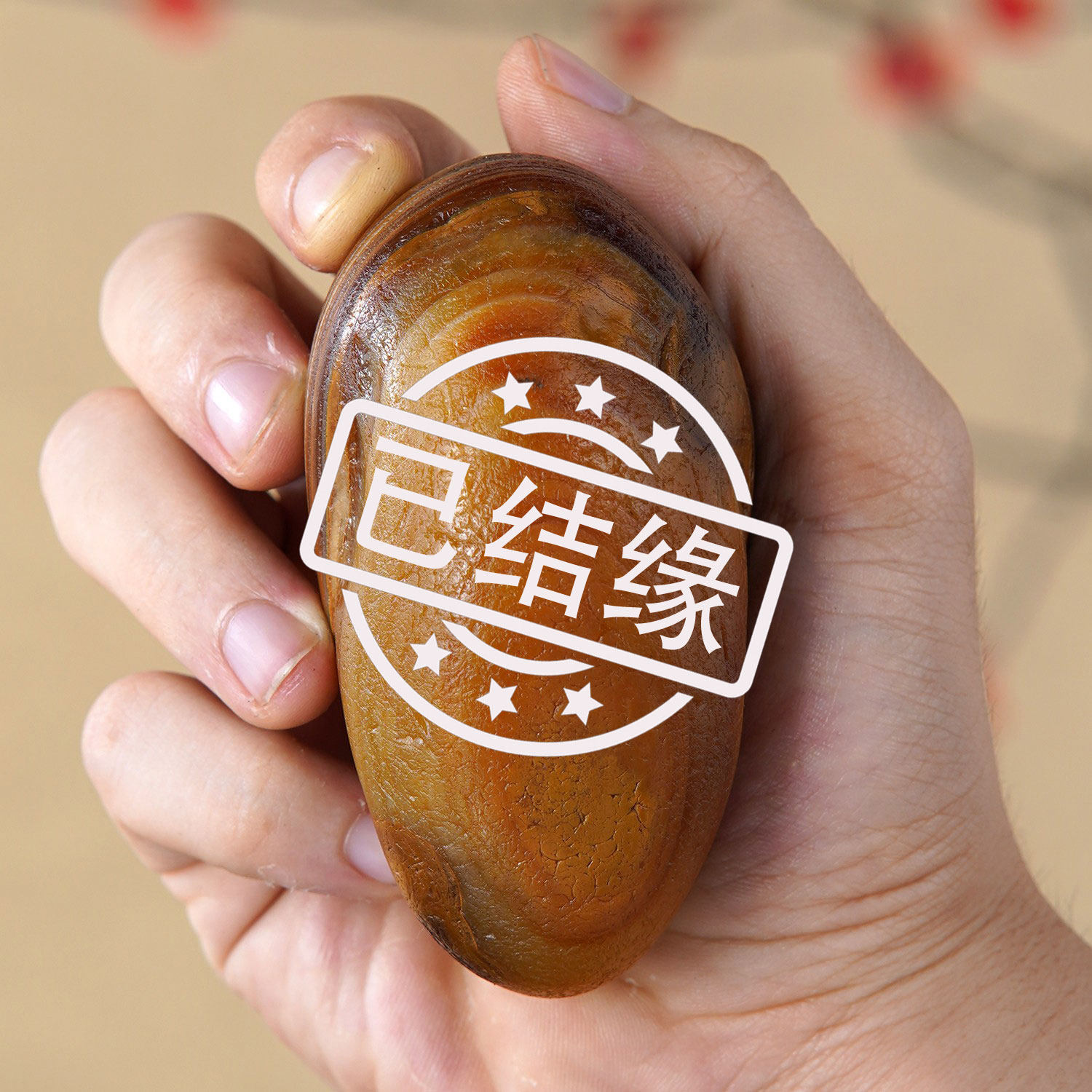 顶爷天然原石奇石【佛泽凝瑞】玛瑙带皮原石收藏把玩镇宅靠山石