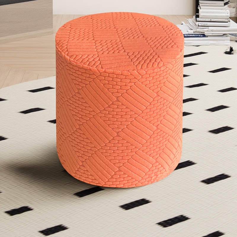 全包弹力针织圆凳套罩圆形凳套