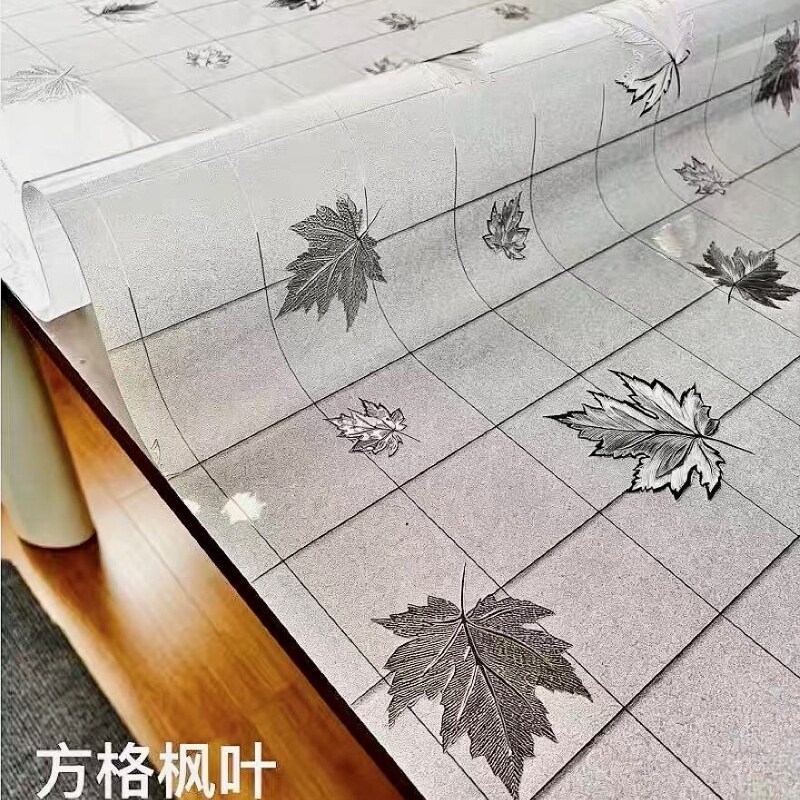 桌布防水防油防烫免洗隔热餐桌垫茶几垫PVC塑料软玻璃水晶板花色
