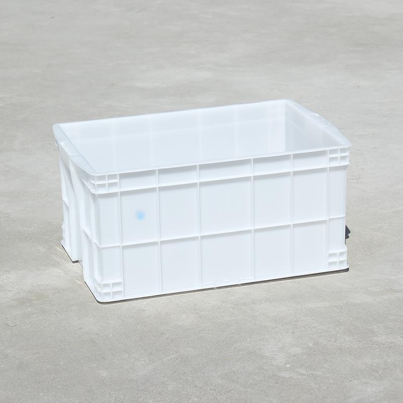 白色塑料箱子大号长方形周转箱加厚收纳箱食品箱货架盒胶箱乌龟缸