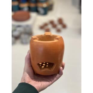 掌心炉 福建龙岩峰市纯碳炉 福兴号迷你小炭炉 煮茶炉红泥小火炉