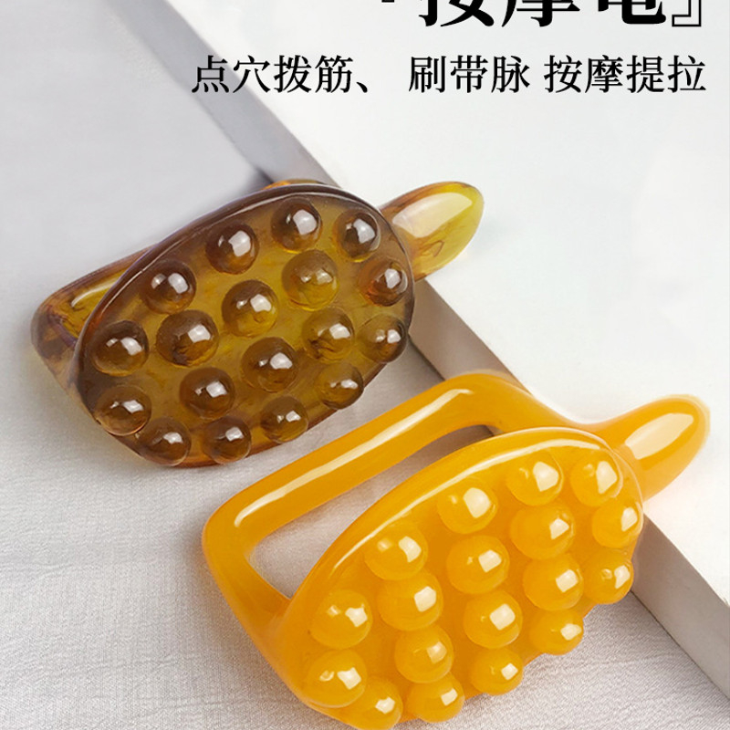 按摩龟经络刷刮痧板神器拨筋肩颈淋巴腰腹带脉开背全身精油刷肚子