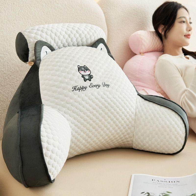床头靠垫软包护腰靠枕大靠背沙发枕头床上抱枕孕妇宿舍学生夏椅子,居家布艺,床头靠垫,淘宝优惠券,粉丝福利购,淘宝优惠卷