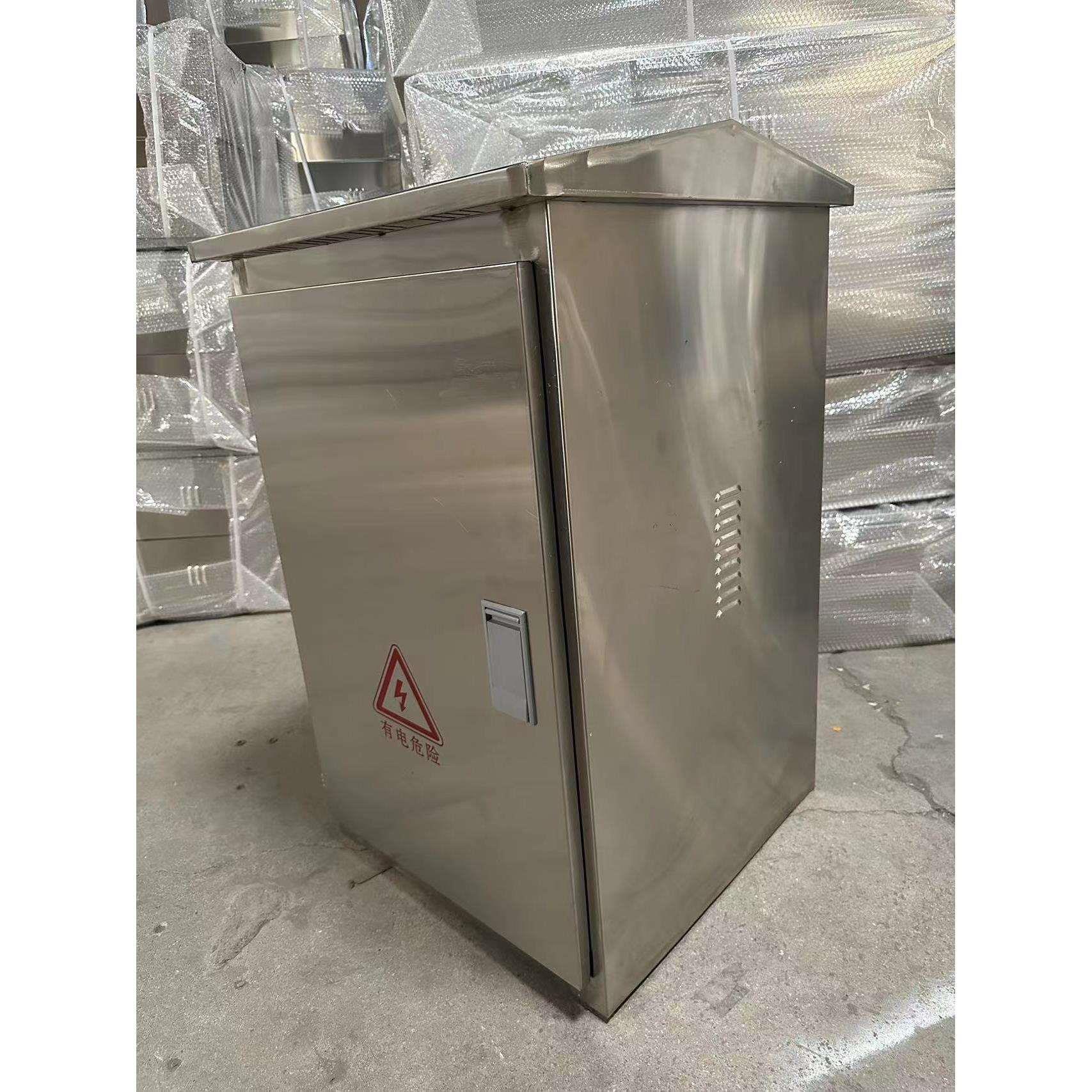 不锈钢配电柜户外防雨控制机箱机柜网络柜服务器综合布线柜