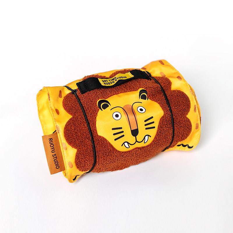 若愚工坊可爱狮子便携大容量四合一可拆旅行洗漱化妆品包,收纳整理,化妆包,淘宝优惠券,粉丝福利购,淘宝优惠卷