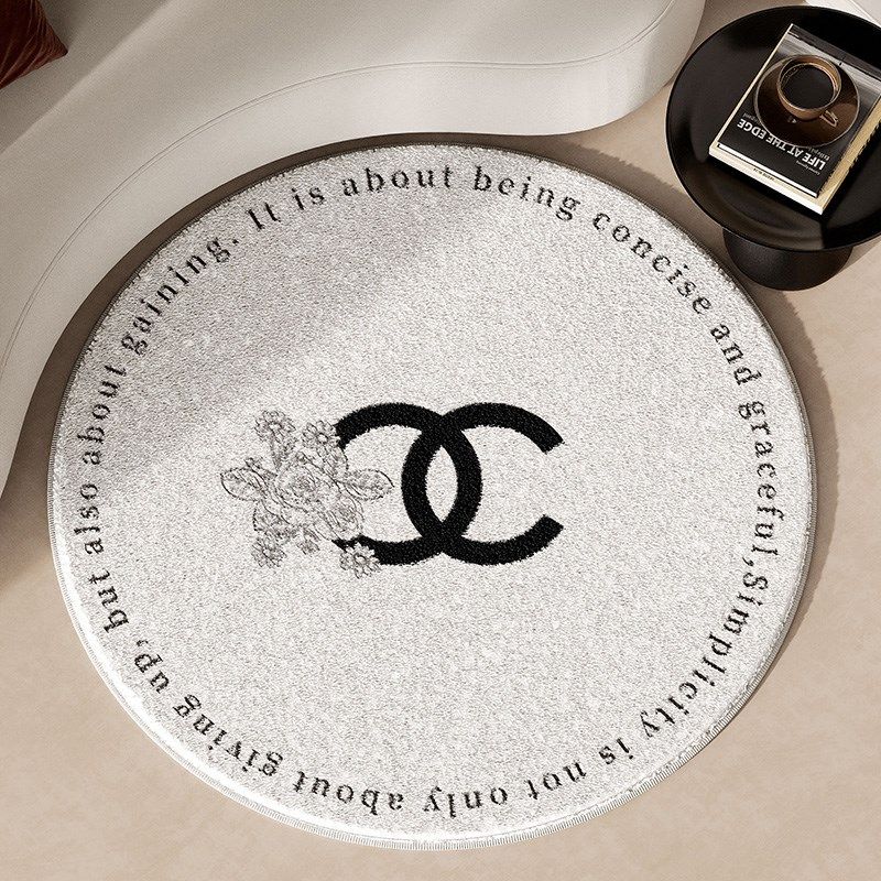 美式圆形客厅地毯2025新款高级感沙发毛绒茶几地垫书房电竞椅脚垫,居家布艺,地毯,淘宝优惠券,粉丝福利购,淘宝优惠卷