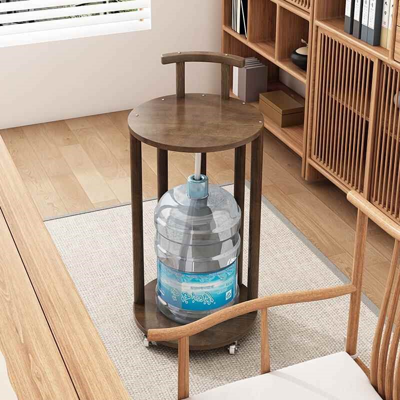 茶车矿泉大桶饮水机自动出水取水器纯净水桶支架桶装水抽水置物架