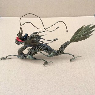 棕编动物工艺品棕遍龙草编动物长沙非遗传统手工艺清明景区热卖品