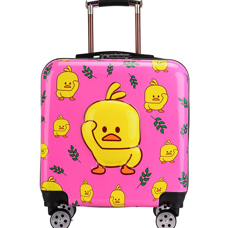速发o儿童拉杆箱男女18寸旅行箱宝宝卡通行李箱20寸万向轮小孩子