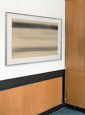 crisis art 7 米色艺术微喷装饰画客厅卧室餐厅挂画淡色系